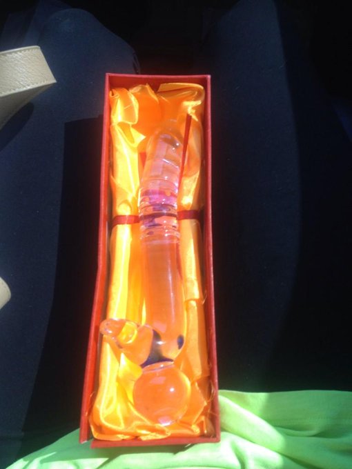 New toy from my amazon Wishlist 😍✌️💛 I love glass dildos!  #spoiled #camgirlgoodies http://t.co/0gLX<a href="/tag/spoiled"class="tags"><span>#spoiled</span></a><a href="/tag/camgirlgoodies"class="tags"><span>#camgirlgoodies</span></a>