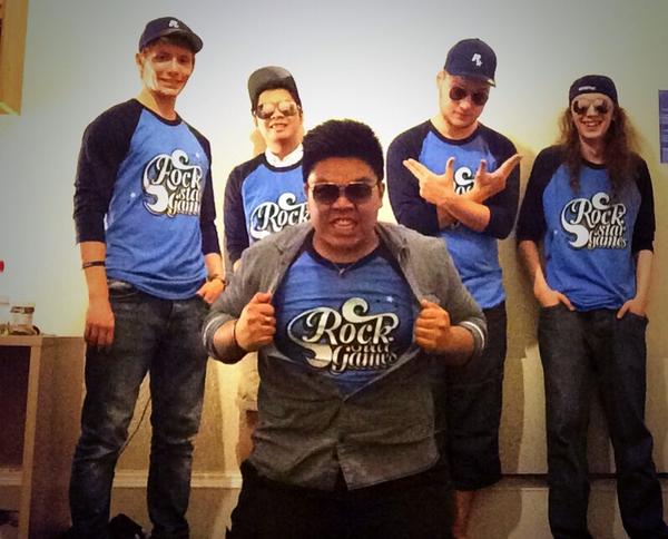 somefilipinoguy's tweet image. Who loves Rockstar? WE DO!! Thanks for the #EpicLoot @RockstarGames @TeamTCN #rockstardare2014 #dare2014 #GameDev