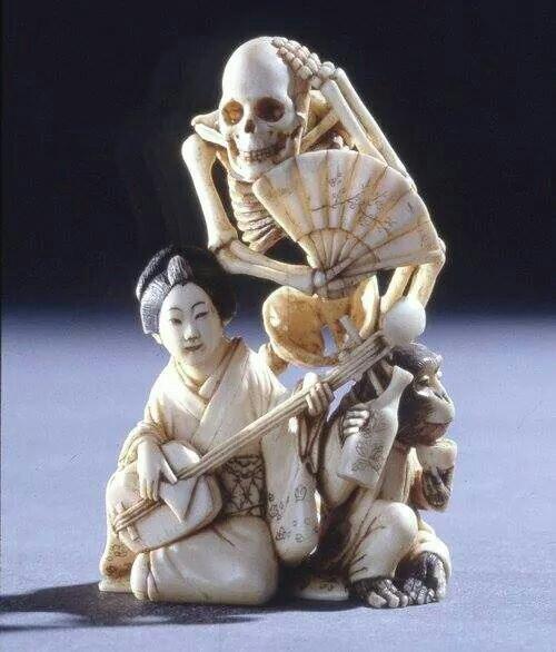 TheGoodDeath's tweet image. Gorgeous Japanese netsuke at the British Museum. britishmuseum.org/research/colle…