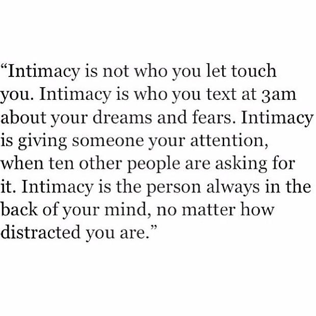 Intimacy is.... http://t.co/VauloqS1Bv