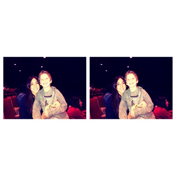 Con Cami en el Musical de Aliados!!!💕💕💕