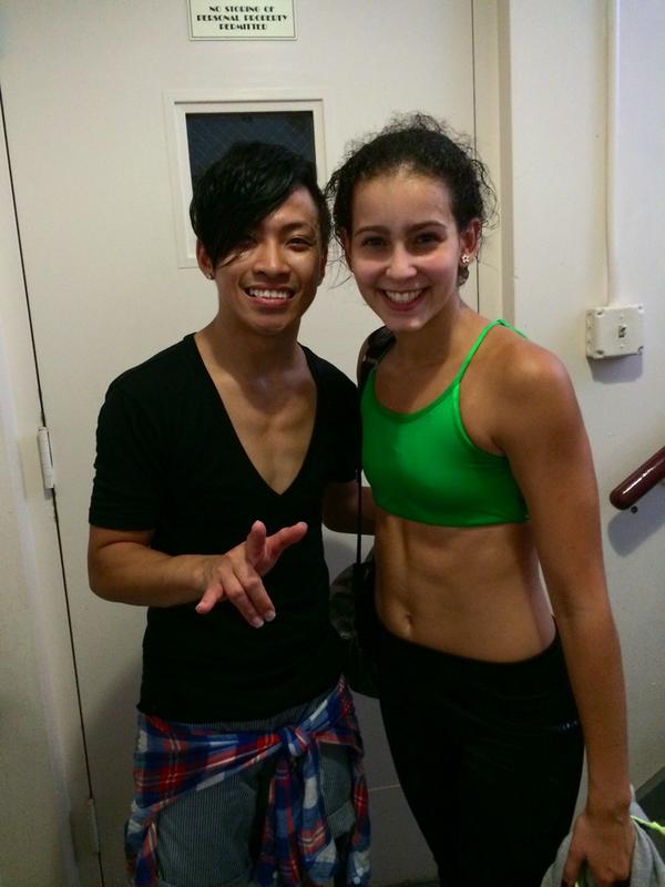 itsValeriaYamin's tweet photo. The best way to end my SIU trip to LA was a class with the god of dance @RickyLamHawaii #forgetmyflyaways #looovehim http://t.co/Snx74zeygZ