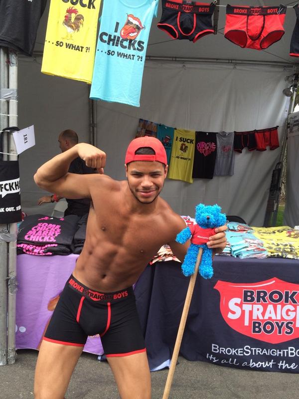BlakeBennet's tweet photo. @BSB_TV @BrokeStr8Boys @waybig @justusboys @kadenalexander2 last weekend SanDiego pride '14! #wearthemurch http://t.co/YTcLrEOxtC