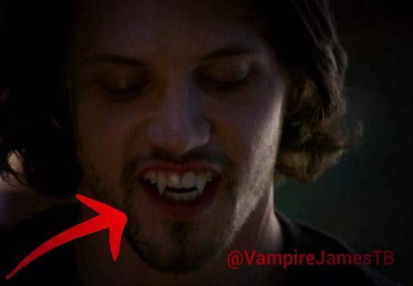Anyone notice two fangs? Just checking... *grins* 
#TrueBlood #TrueToTheEnd #fangs