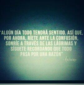 mariaojito10's tweet photo. Algún Día Todo Tendrá Sentido... #SiSi http://t.co/V0LL0TCeQw
