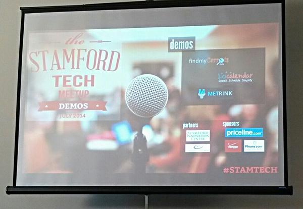 phoneapi's tweet photo. Another great night of talks at @StamTech , sponsored by the @StamfordiTech , @priceline , and @phonedotcom . http://t.co/Y87wGaH46I