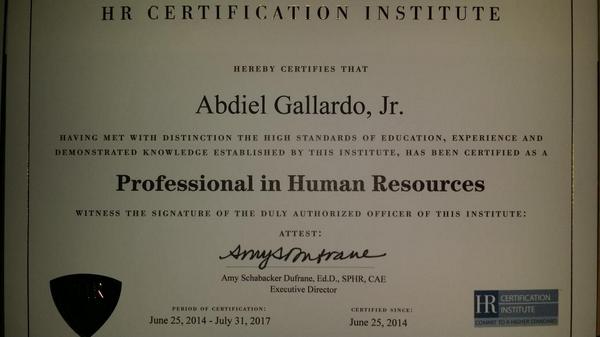 Finally arrived!!! @HRCertInstitute