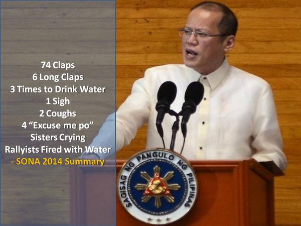 whatdapfact's tweet photo. Summary of #SONA2014 by #PNoy for those who wasn't able to watch it yesterday! http://t.co/3y4Ee0Kcdy