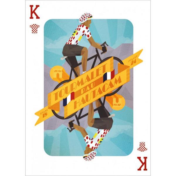 Congrats Rafal Majka of <a href="/tinkoff_saxo/">Jenna Bolton</a> As 2014 KOM, you made two of this years posters! bit.ly/tdfkom2014