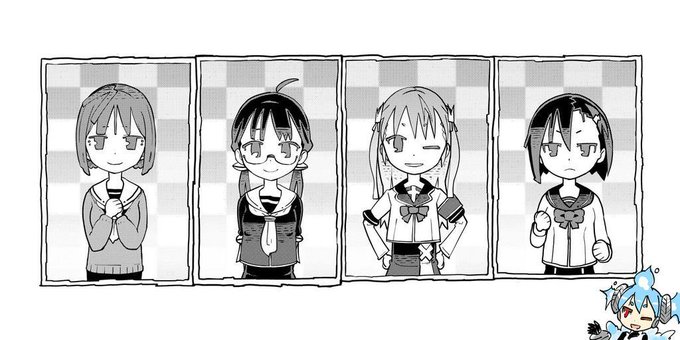 さあ!恒例のイラストアップですよ☆今回は、コミックス2巻に登場するヒロインさん達(と私!)です。ちっちゃい皆さん、かわいいです!
そして!2巻はいよいよ来週月曜日、4日発売になりますので!皆さまよろしくお願いします! 