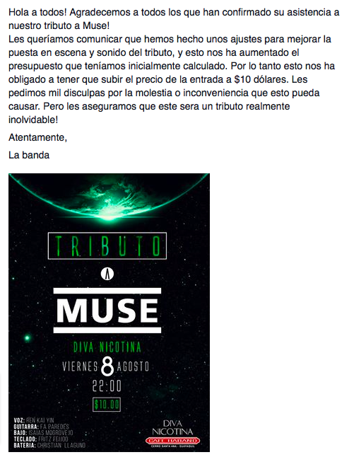 renkaiy's tweet photo. #TributoAMuse Les aseguramos que sera inolvidable! http://t.co/XWKhfBFJ4u