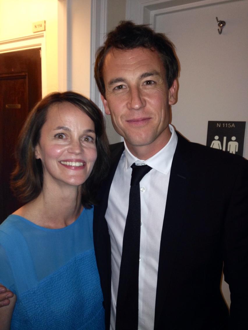 Leslie Yazel в Twitter "Met the super Tobias Menzies (Brutus