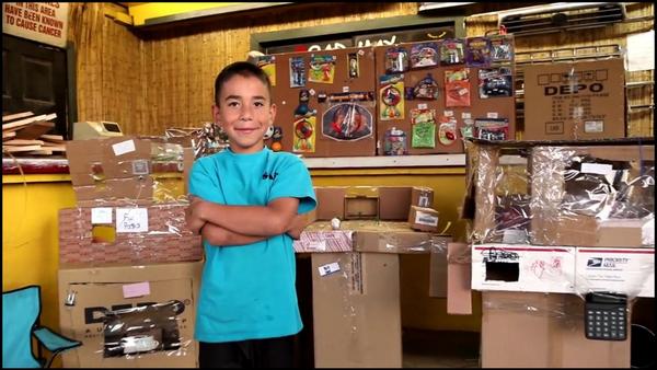 We were all so inspired by <a href="/CainesArcade/">Caines Arcade</a> today! youtu.be/faIFNkdq96U