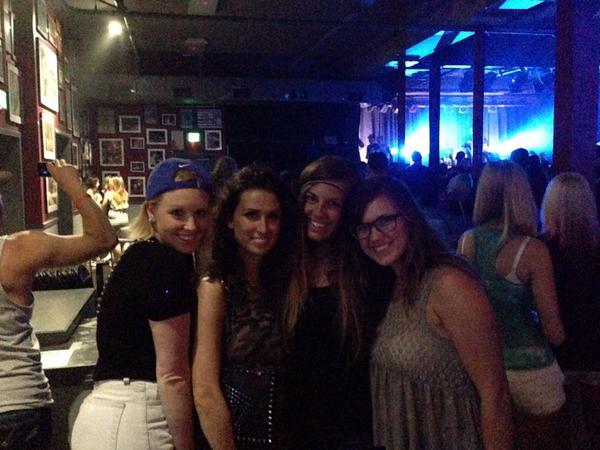 Sanja's tweet image. At the @Mike_Stud show via @KatenSingler. #tryingtohavefun
