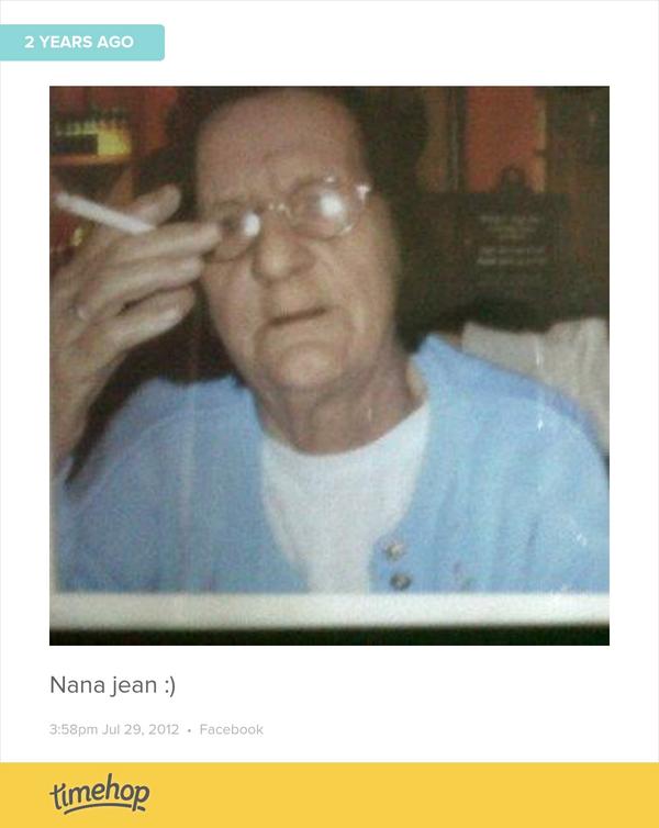 princessnim's tweet photo. 4 years ago today Nana left us, we still miss and think about you everyday and we know that your always around us... http://t.co/9ggvVZbK5t