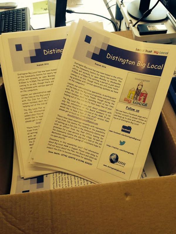 DistingtonBL's tweet photo. Our Latest Newsletter!! Please stop raining so we can deliver them!! #PrayingForSunshine http://t.co/esMgY2nqnp