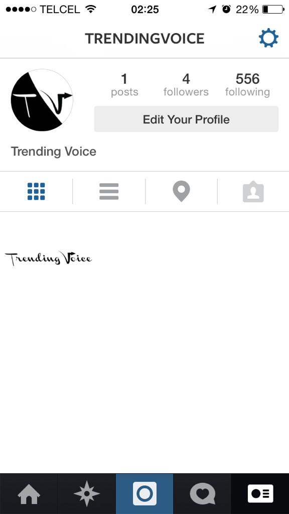 TrendingVoice's tweet photo. Ya estamos en Facebook e Instagram. http://t.co/kqDL1KhY6B