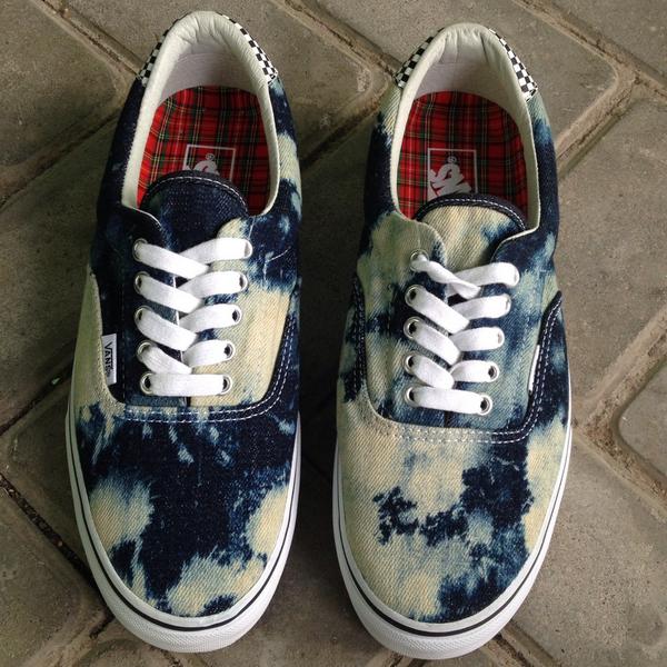 supreme vans denim