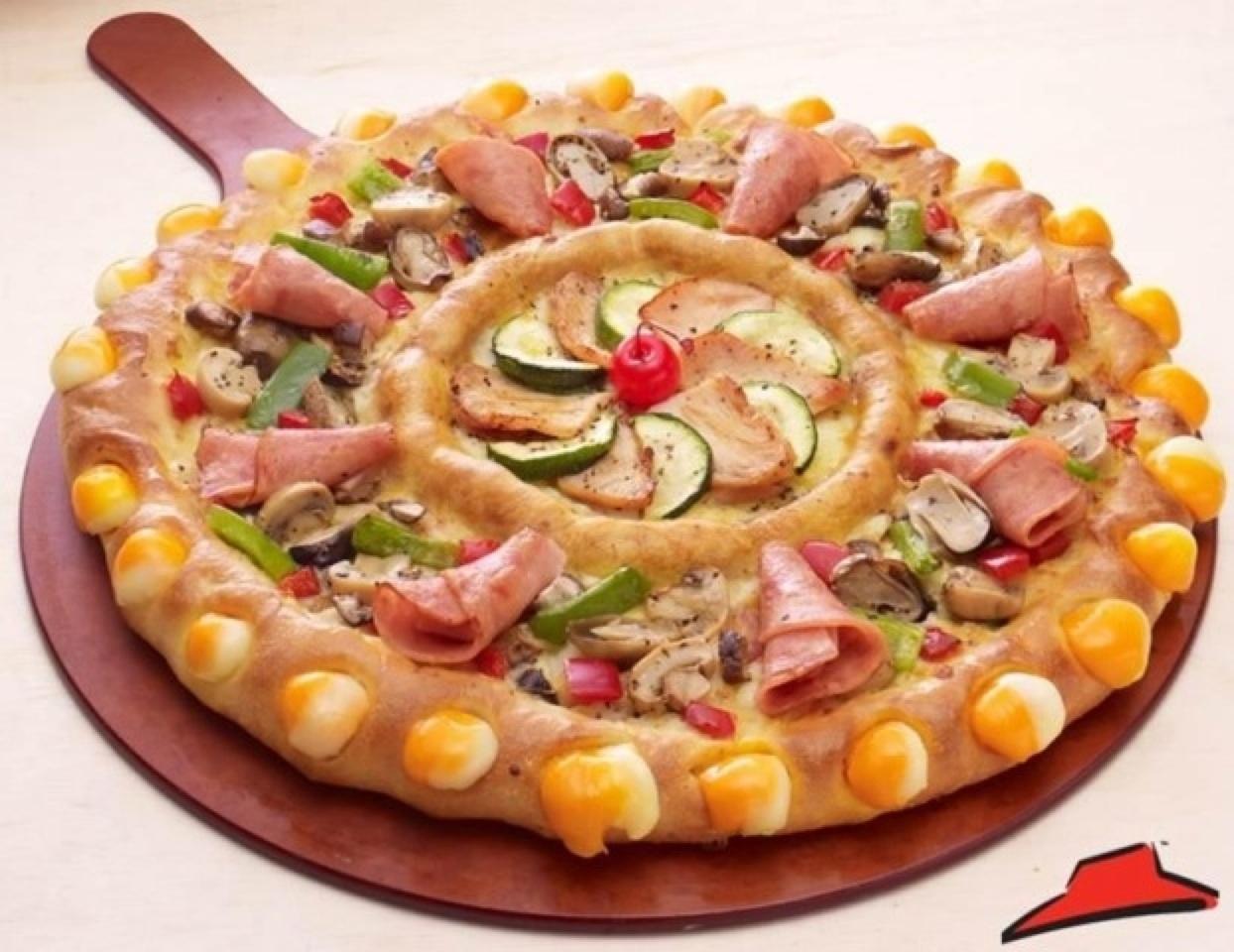 Пицца необычной формы