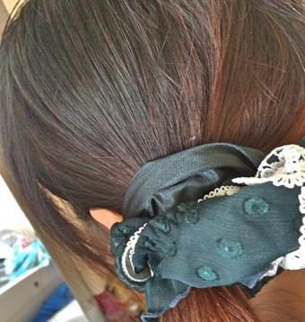 ミルシー Eronokami Mashiron02 ちなみにシュシュをパンツじゃなくてパンツをシュシュにした場合 Http T Co Qffnes9l4c