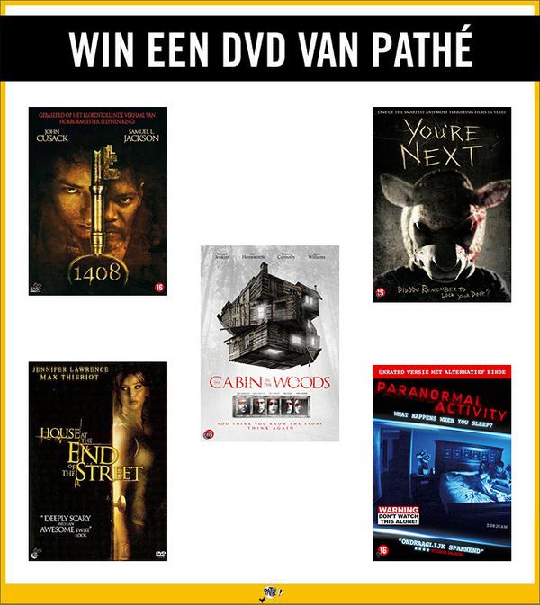 Ben jij een liefhebber van horror/thrillers? 

Retweet = kans maken op een DVD-pakket!