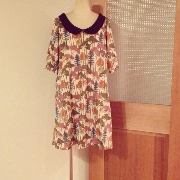 Un Peu 杜の都夕暮れワンピース 仙台みやげ展 リバティプリント ワンピース 丸襟ワンピース Http T Co Rkmsjgx3em Twitter