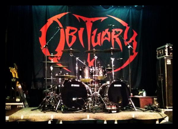 Reward to whoever helps us get our BackDrop Back. Here is a pic of it. Any Info please email us:
fans@obituary.cc