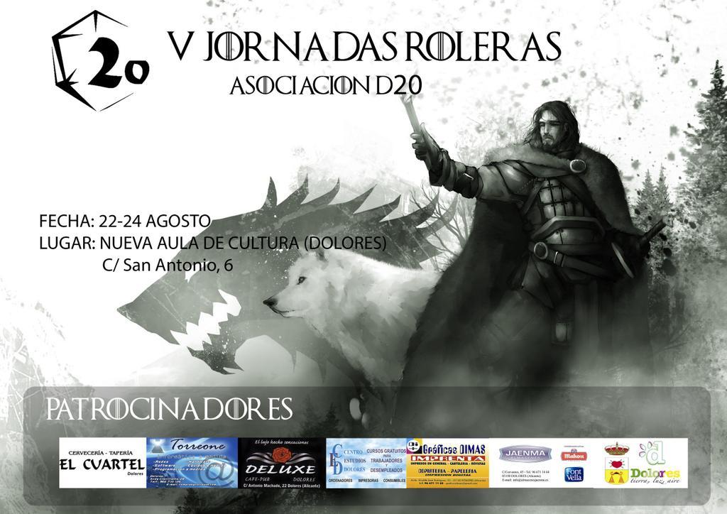 V Jornadas Roleras Asociación D20 Dolores BttSwmoCIAE6wpR