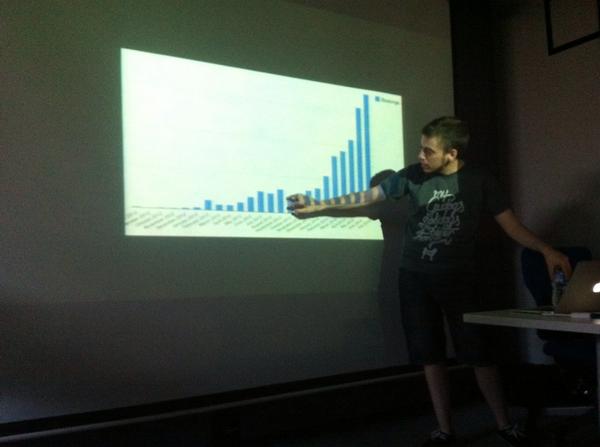 coderswitch's tweet image. &quot;Tener objetivos y métricas visibles en todo momento ayuda a crecer.&quot; @javier_dev tiene la prueba