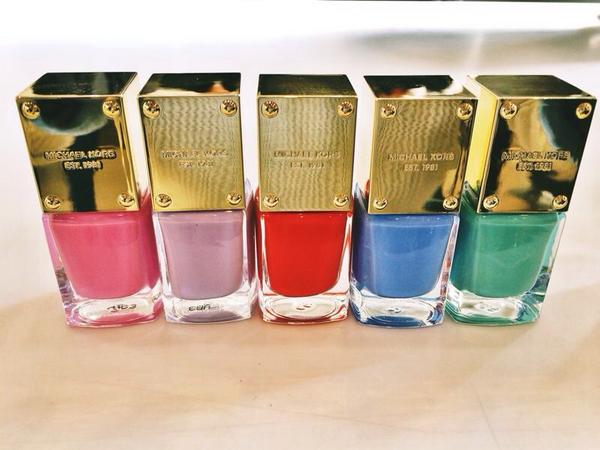 marieclaire_sa's tweet photo. Come September, you'll find these delicious Michael Kors nail lacquers on counter at selected Stuttafords stores. http://t.co/MNRG3p0DhF