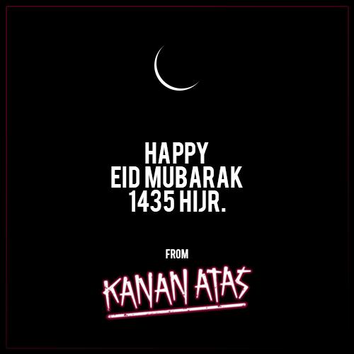 Happy Eid Mubarak 1435Hijr. Mohon maaf lahir &amp; bathin teman-teman! :D