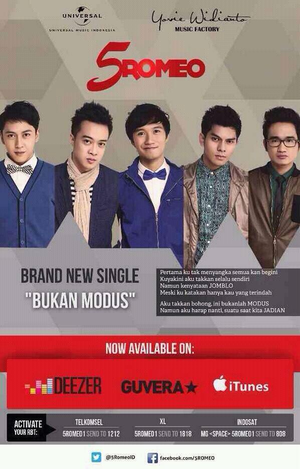 sahabat5ROMEO's tweet photo. Udah pada aktifin RBT Bukan Modus belom? Nih caranya, aktifin yaaa ☺ http://t.co/mZ21BJwv3G