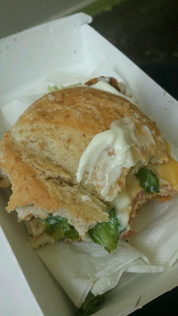 BethanyAndrew's tweet image. Yeah, thanks for the hairy mayo @McD_Redditch @McDonaldsUK definitely put me off going back!! 😷😷 #GonnaVom