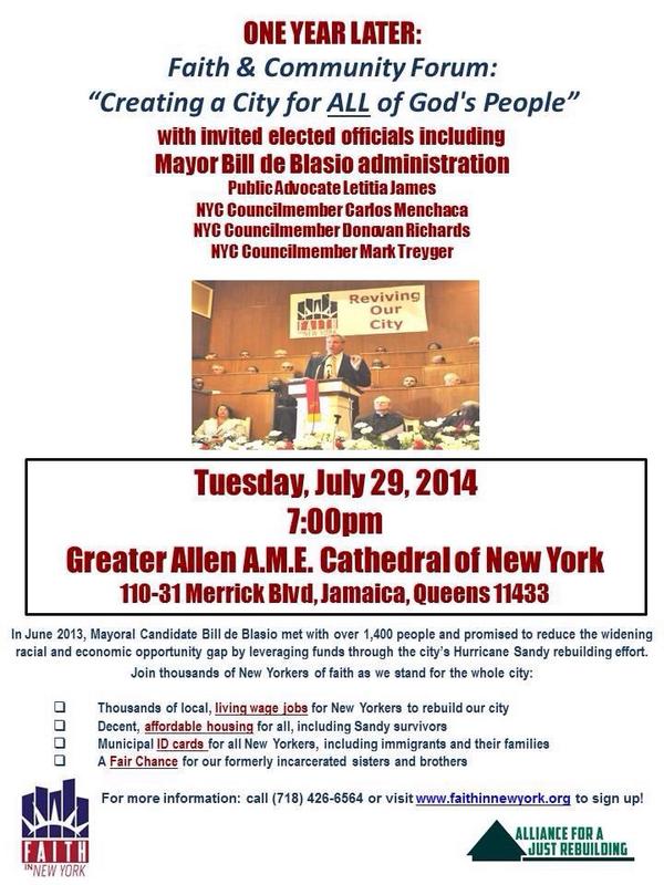 TONIGHT: Rebuild a Just #sandy recovery w/.<a href="/FaithinNewYork/">Faith in New York</a> must RSVP