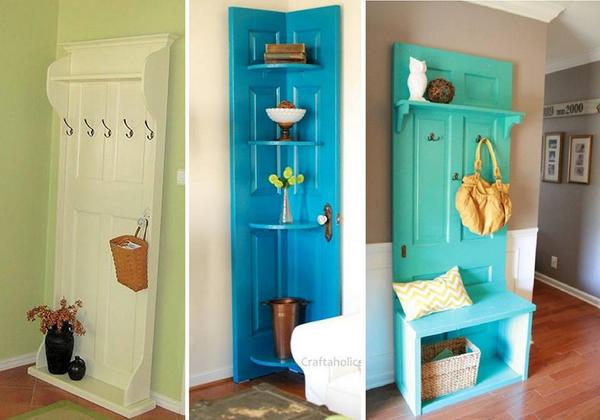 #Ideias bacanas para para reutilização de portas. #sustentabilidade