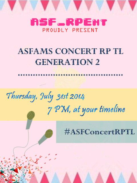 ASF_RPEnt's tweet photo. @OwnerASF mohon partisipasi nya, yang mau ngisi acara bisa mention agensi. Cek fav yea--)/ http://t.co/zEHRMoW070