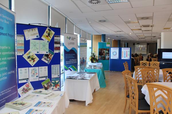 PEPTALK1924's tweet photo. Some of the stands from the Showcase Event including key partners and other LSB projects http://t.co/qOnj9Aegwf