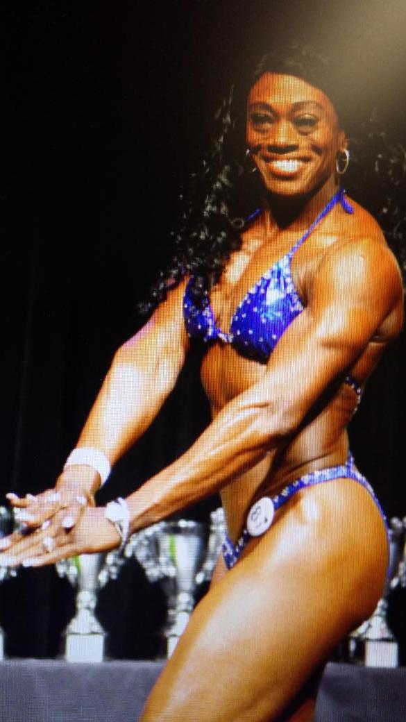 CherylMatory's tweet photo. My trainer and Father, says my best is yet to come.....NPC Mississippi 2014 http://t.co/i1R6288y0p