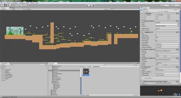CodeZyabra's tweet image. Prorotyping levels of Fast Fox game is so fun and fast with Unity &amp;gt;^.^&amp;lt; #fastfox #gamedev #indiedev #madewithunity