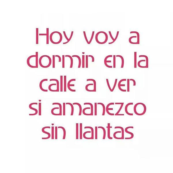 MetaSportsM's tweet photo. Empecemos la semana con una nueva rutina, desde hoy dormimos en la calle. #METAfunny http://t.co/aCxQvnN5oe