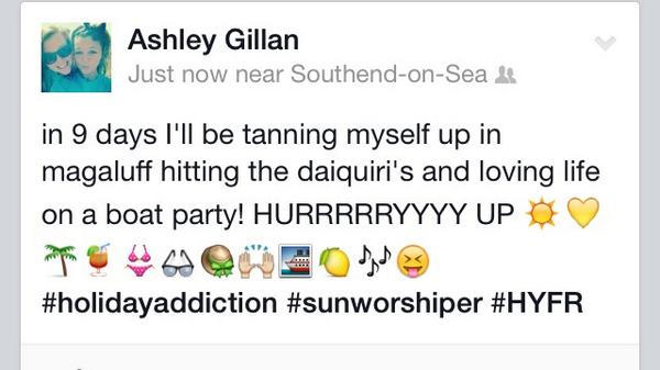 AshleyGillan91's tweet photo. ME AND MATT IN 9DAYS!!! MAGALUFF 
!!!!!!!!!!!!!😁 http://t.co/UTU4AzozZK