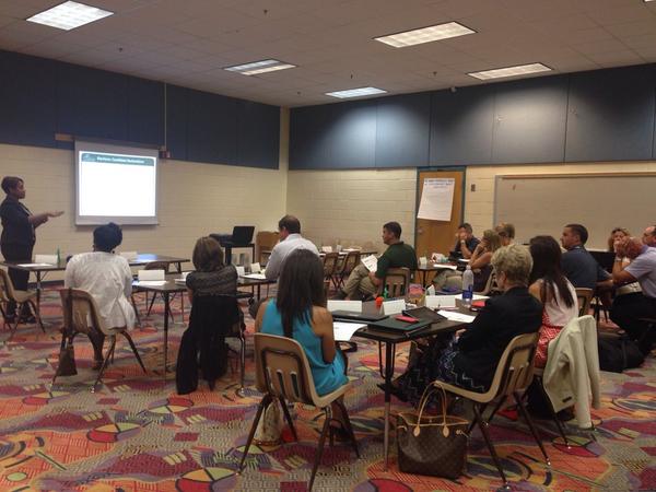 fcnortheastlc's tweet photo. Cohort 3 principals at orientation getting ready to lead in the charter system.   Shared leadership, shared success! http://t.co/skqURjCrMn