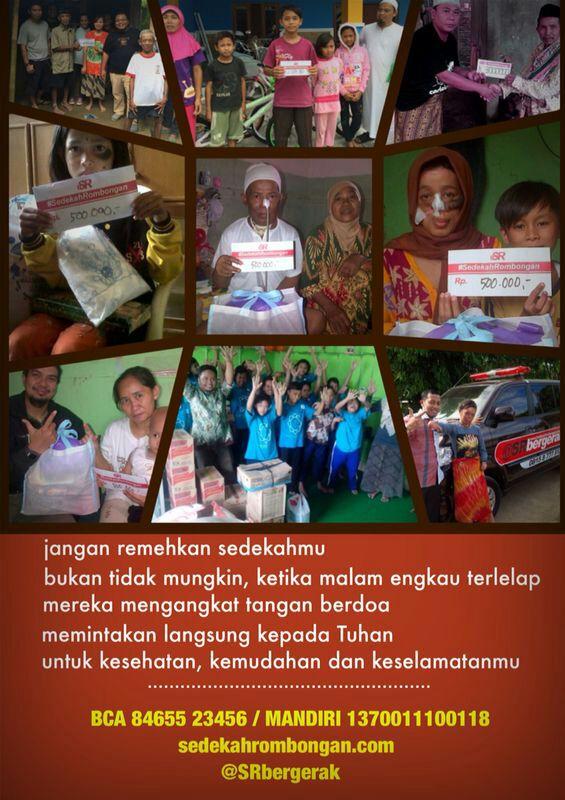 Mau Cari Muka di Depan Tuhan? Gabung KURIR pendamping <a href="/SRBergerak/">Sedekah Rombongan</a> wilayah SOLO RAYA,  #infoSOLO <a href="/pesonaSOLO/">IG: PESONASOLO</a>