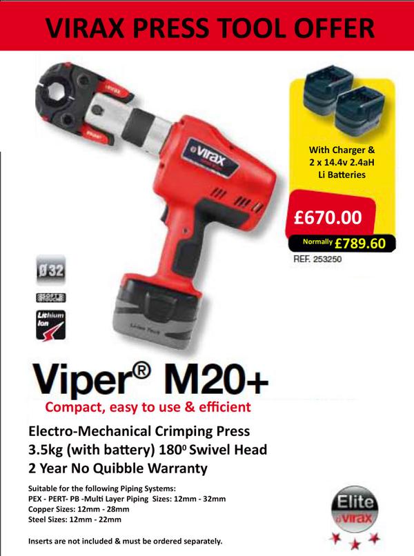 HeatingNga's tweet photo. “@Guardiantrade: Virax Press Tool. Call us on 0161 8201230 to discuss. #heatinghealth http://t.co/030QxZ8GLv” @cjbosomworth