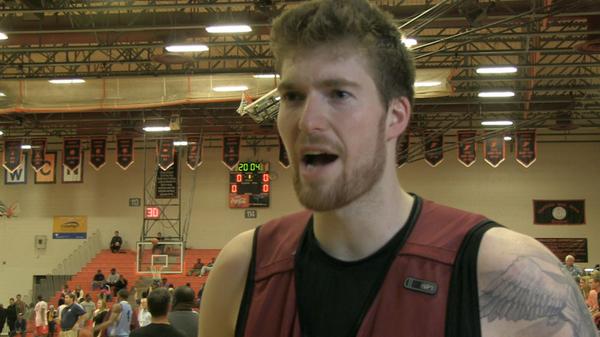 SLAMonline's tweet image. Undrafted, Ep. 1: Pacers rookie @Whittington21 reveals a nice inside-outside game at PIT: bit.ly/1AuyP2D