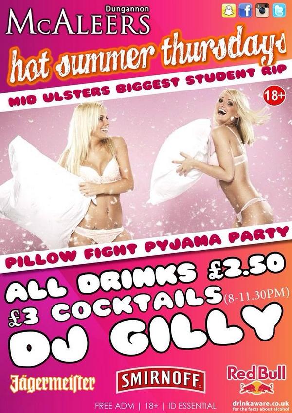 McAleersBar's tweet photo. 🌟🌟RETWEET to win🌟🍺🍺
Hot summer Thursdays http://t.co/fgIG7GquD3
