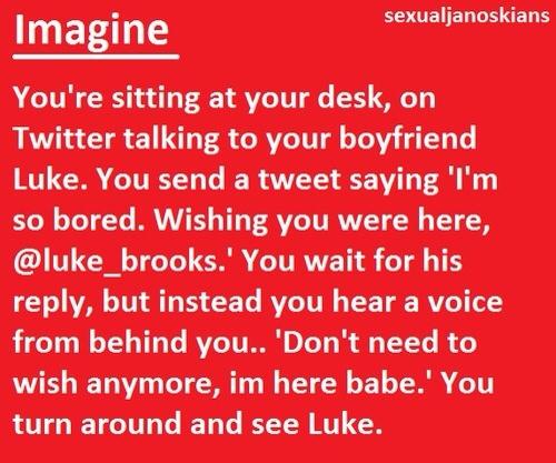 Image_Janoskian's tweet image. #imagine with @luke_brooks