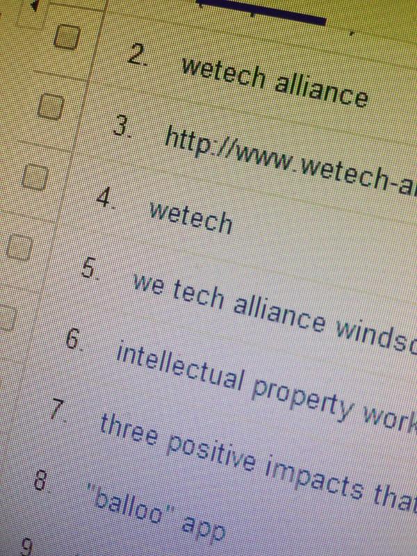 WEtech Alliance tweet media