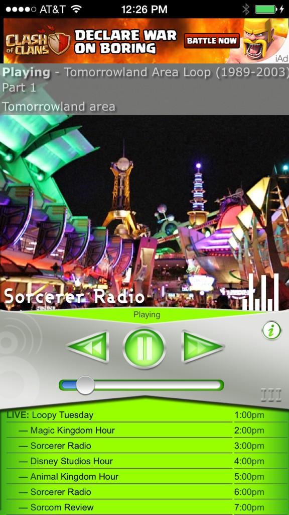 MadDisneyDad's tweet photo. Best loop ever!  Wish I could buy a copy. Would listen to it daily!  @srsounds #Tomorrowland http://t.co/2TzMZjUje3