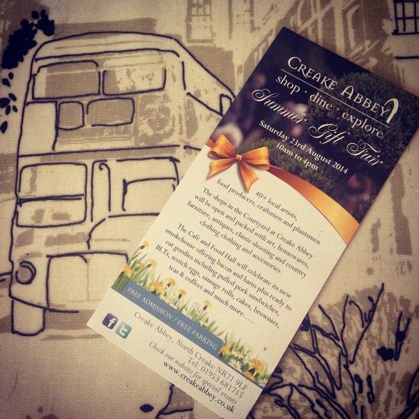 LucyWard_'s tweet photo. @olive_long is excited about our first craft fair come and see us! #norfolk #coast #craft #market #burnhammarket http://t.co/AeyEuFV2yK